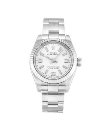 Rolex Lady Oyster Perpetual Silver 76094 Ladies 26MM