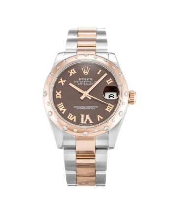 Rolex Datejust Chocolate Diamond Dial 178341 Lady 31MM