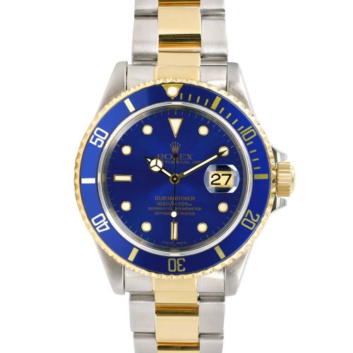 Rolex Submariner 16613 Blue Dial