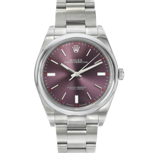 Rolex Oyster Perpetual 114300 Red Grape