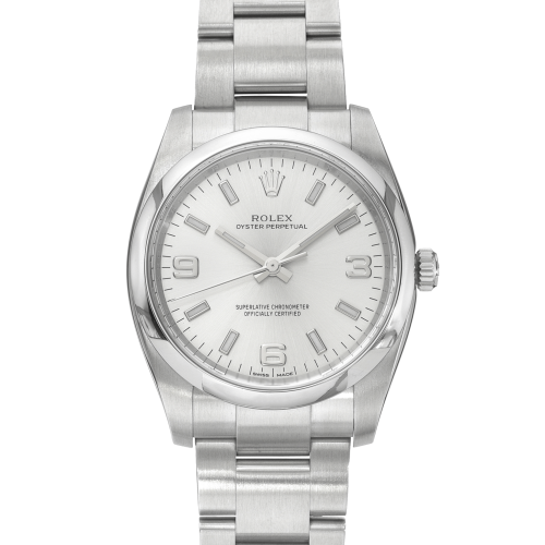 Rolex Oyster Perpetual 114200 Silver